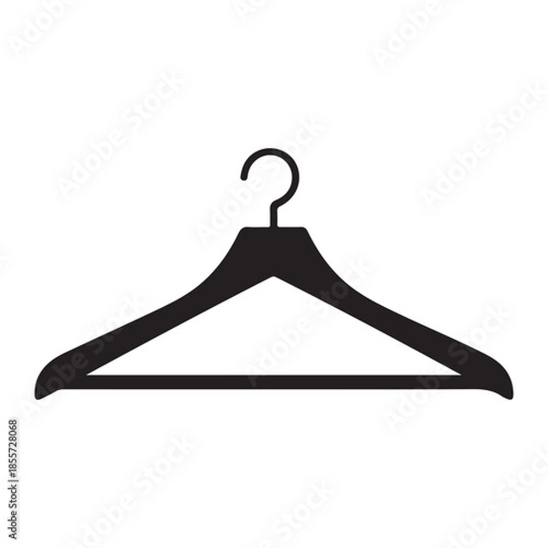 Fototapeta Hanger icon on white background