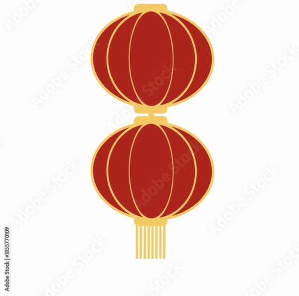 Obraz chinese new year lantern