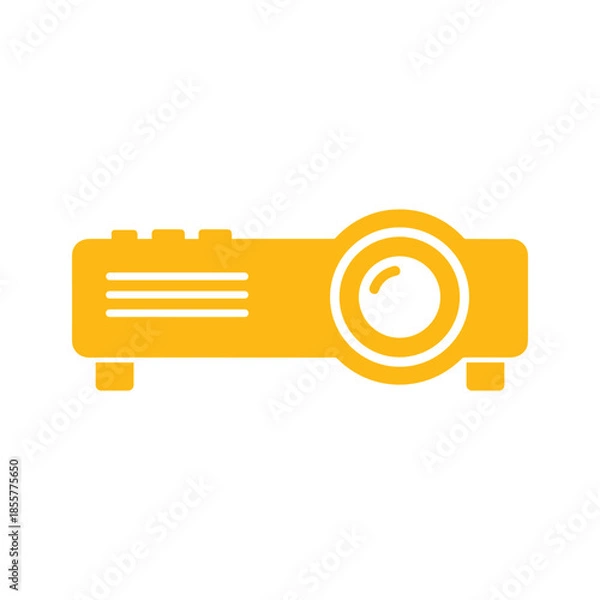 Obraz Projector Icon Vector Illustration