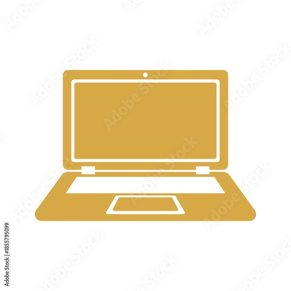 Obraz Laptop Icon Vector Illustration