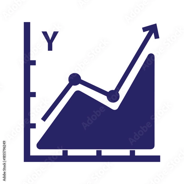 Obraz Growth Chart Illustration