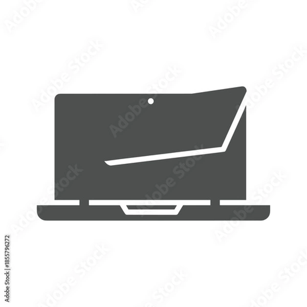 Obraz Laptop Graphic Design Icon
