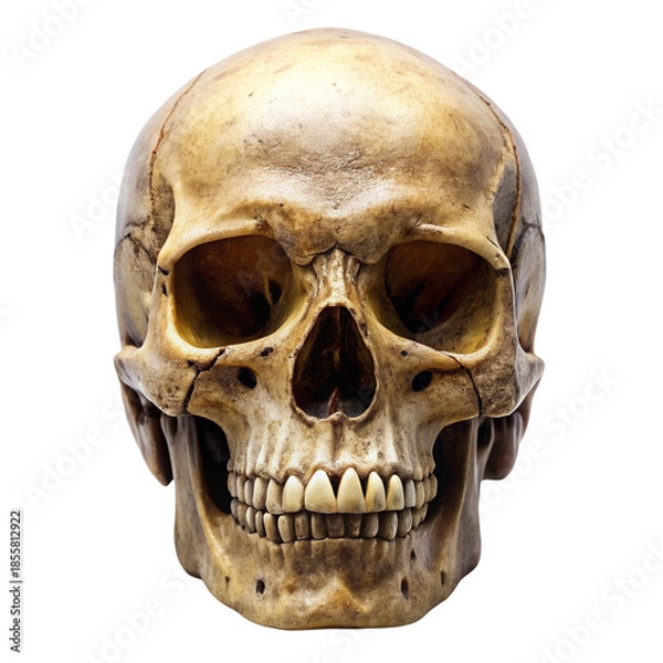 Fototapeta Human Skull Front View
