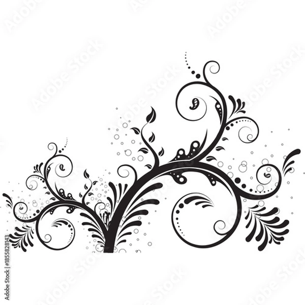 Obraz vector floral ornaments 