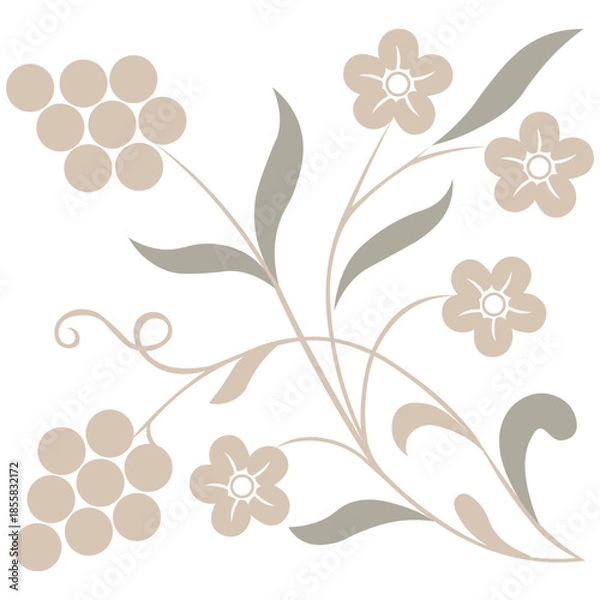 Obraz Embroidery patterns vector