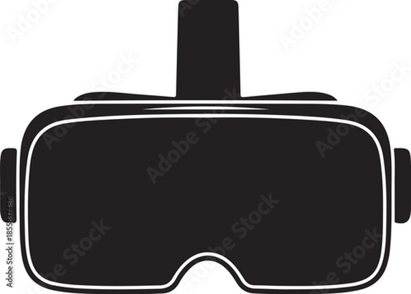 Obraz 50 VR Goggles Headset Silhouette