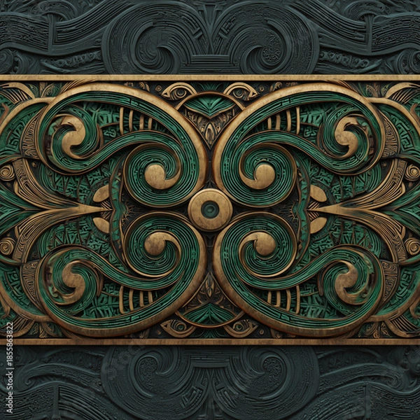 Obraz Horizontal Background for Stylish Restaurant Menu