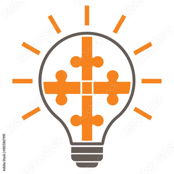 Obraz Bright Idea Concept Design