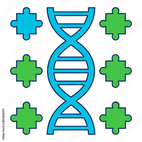 Obraz Simple Science Design Element