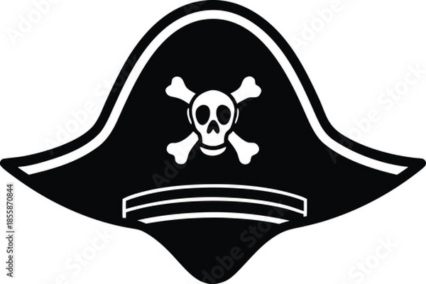 Obraz Pirate Hat Illustration