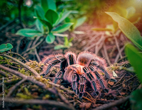 Obraz Brazilian rose tarantula