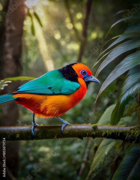 Obraz Paradise Tanager