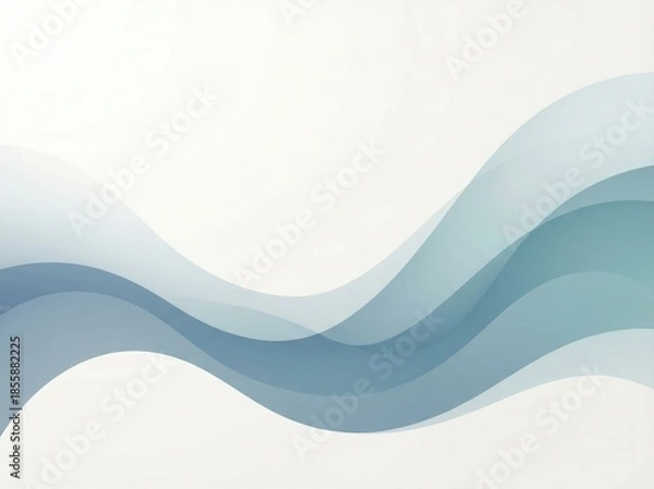 Obraz Abstract Corporate Soft Wave Gradient Background Collection