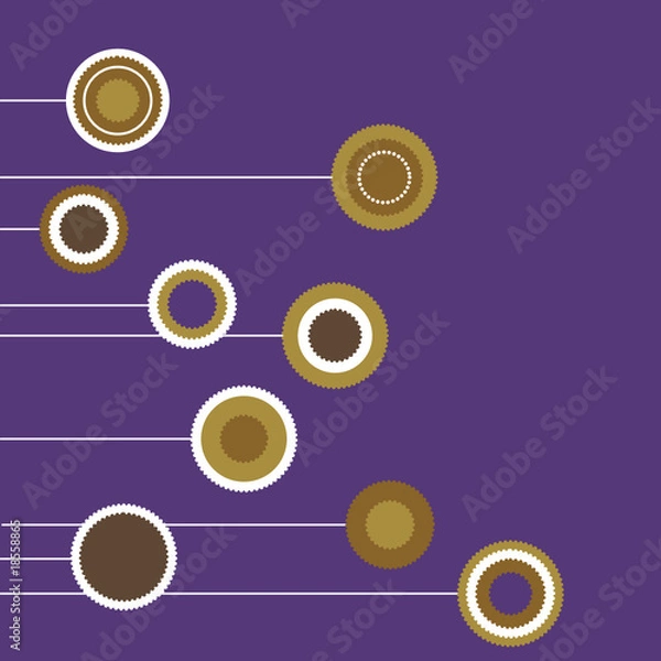 Obraz retro wallpaper