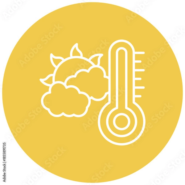 Obraz Temperature Icon