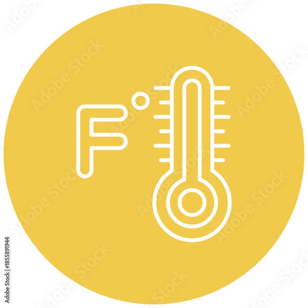 Obraz Thermometer Icon