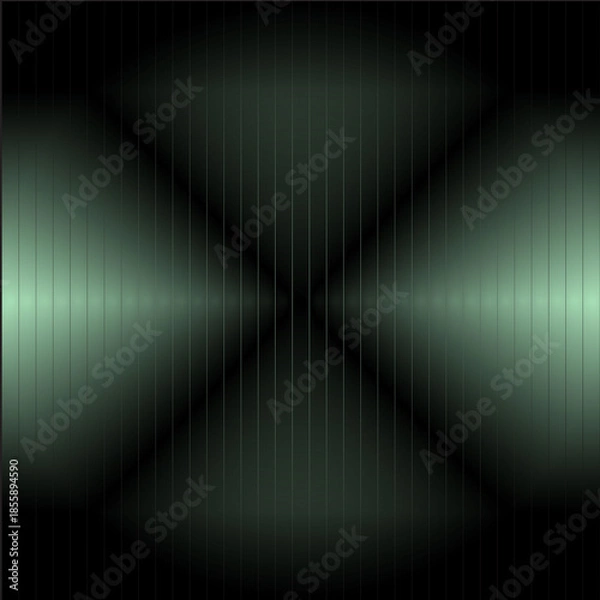 Obraz Interference Bloom – Rhythmic Wave Silhouette