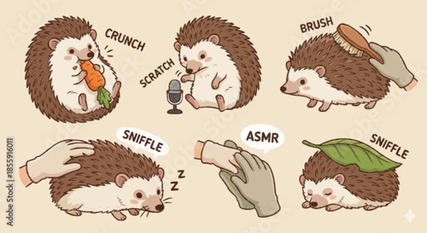 Obraz vector set of animals