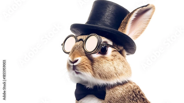 Obraz Stylish Rabbit Portrait