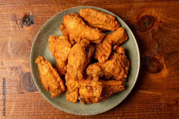 Obraz Buffalo Wings on a plate