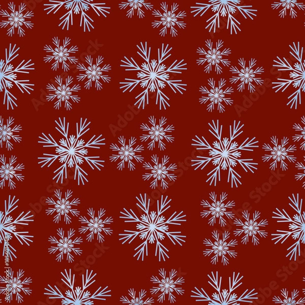Obraz christmas seamless pattern