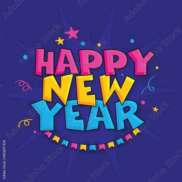 Obraz happy new year 