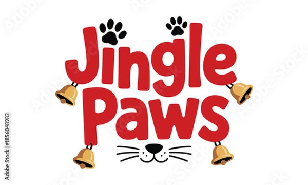 Obraz Christmas Cat EPS Design