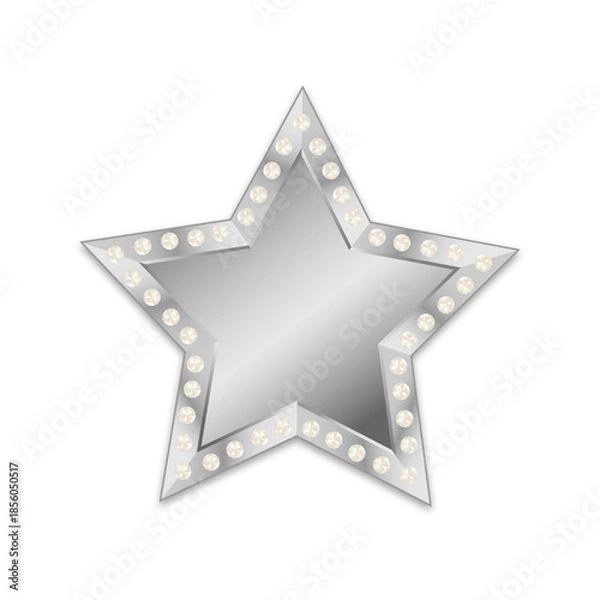 Fototapeta Silver star