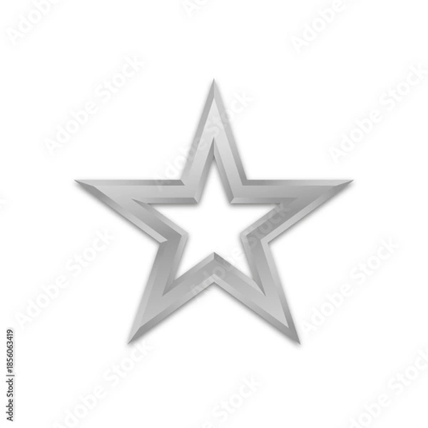 Fototapeta Silver Star