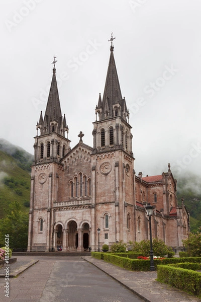 Obraz Sanctuary of Covandonga, Asturias, Spain