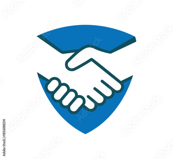 Obraz Trusted Partnership Shield Logo