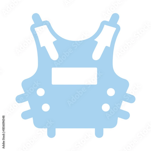 Obraz Bulletproof Vest Icon