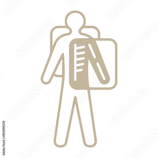 Obraz Medical X-ray Scan Icon