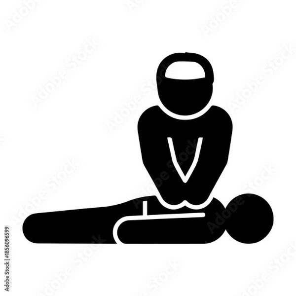 Obraz CPR First Aid Icon