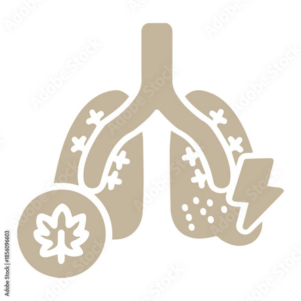 Obraz Lung Health Icon