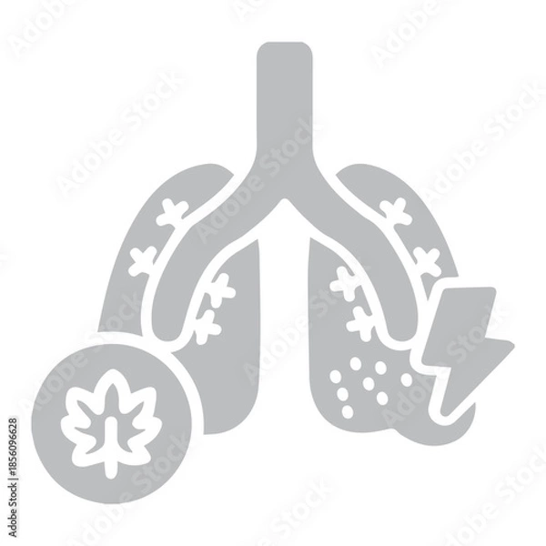 Obraz Lung Health Icon