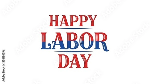 Obraz Celebrate labor day