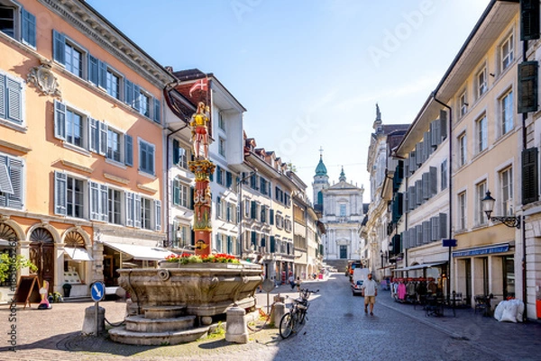 Obraz Altstadt, Solothurn, Schweiz 