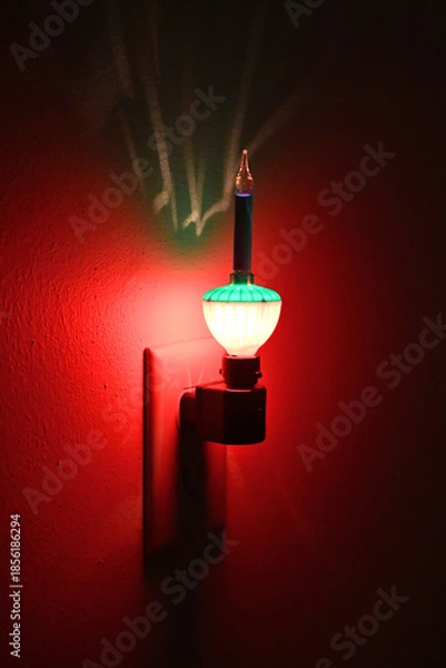 Obraz Christmas Bubble Nightlight