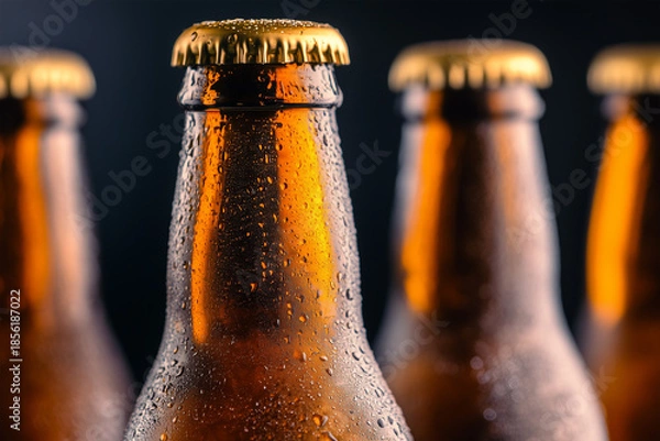 Obraz Refreshing evening beverages waiting for enjoyment