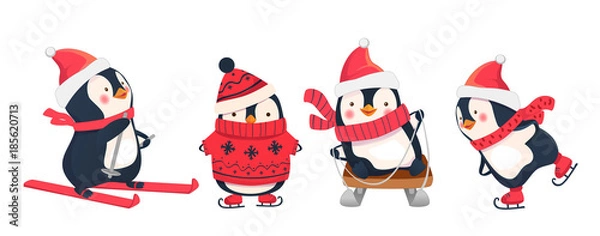 Obraz Zajęcia rekreacyjne zimą