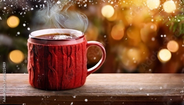 Obraz warm drink in mug