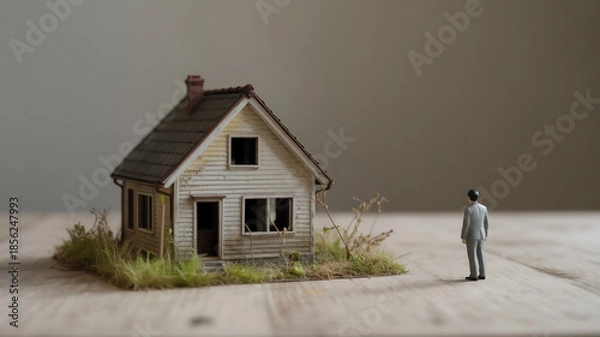 Obraz 実家じまい・空き家問題　Generative AI