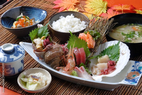 Obraz お刺身定食