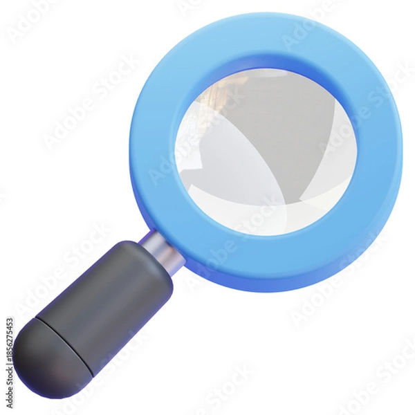 Obraz 3D Search Icon