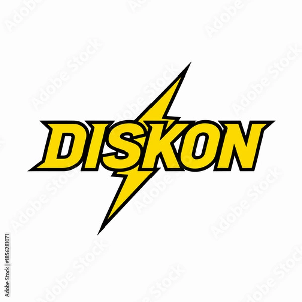 Obraz discount logo vector illustration