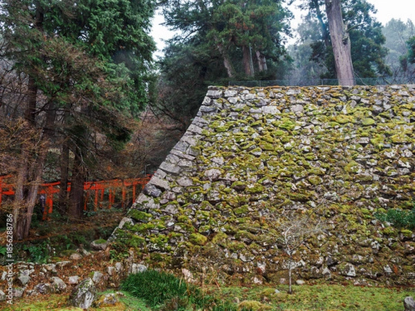 Fototapeta 兵庫県豊岡市出石町の出石城址