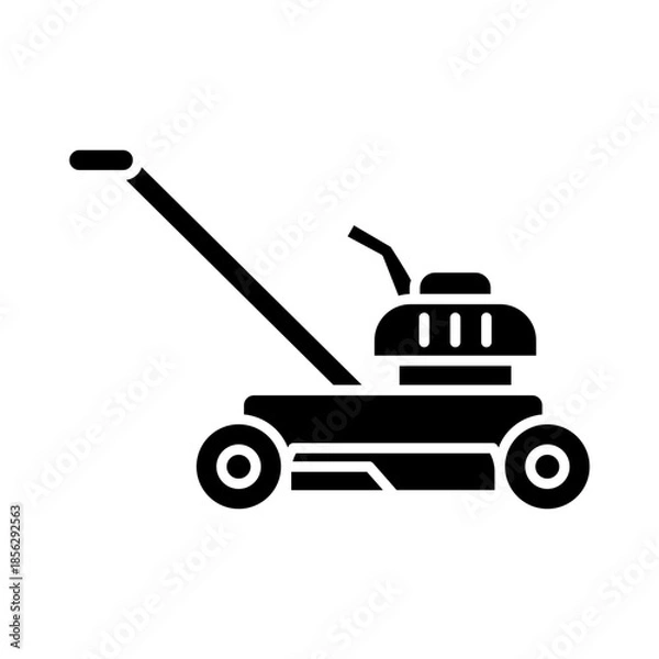 Obraz lawn mower icon
