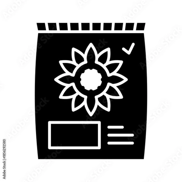 Obraz Seed sack icon