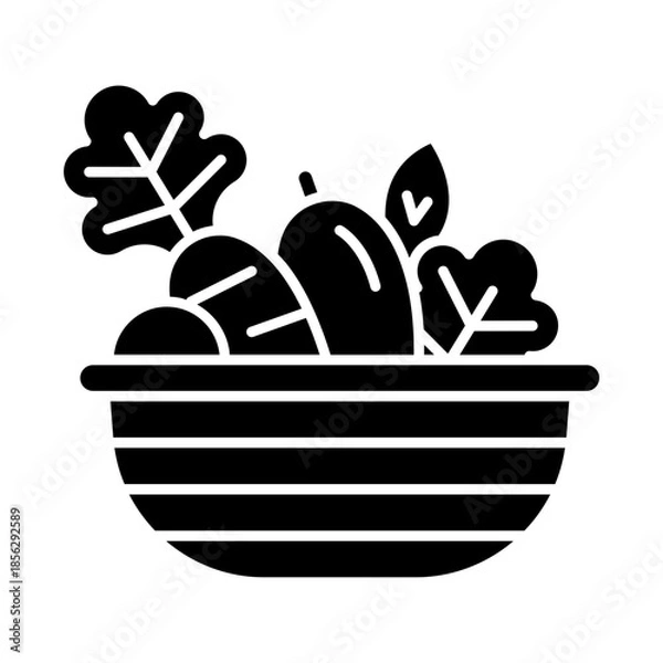 Obraz Vegetables icon